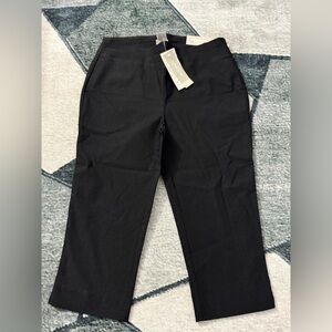 Chico's Elegant Black Women's Chinos Size 2
